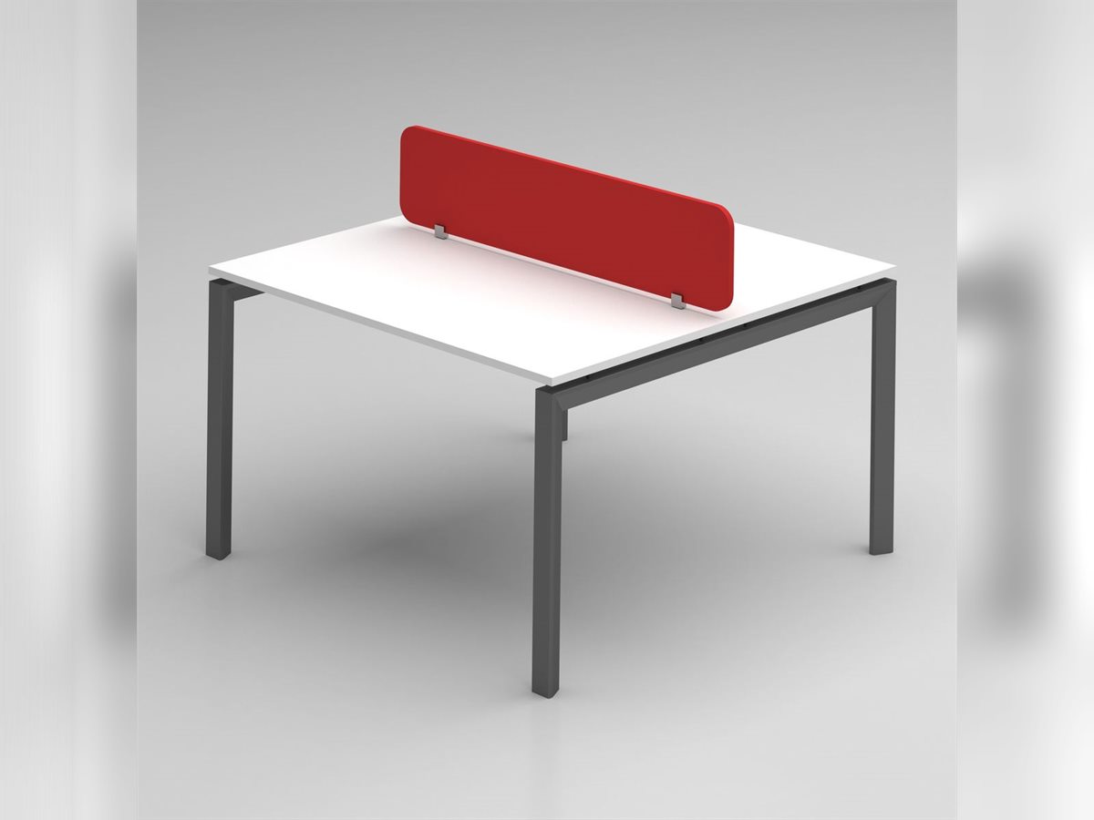 Bureau bench open space 2 places
